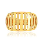 Bague or 375 jaune - vue 3