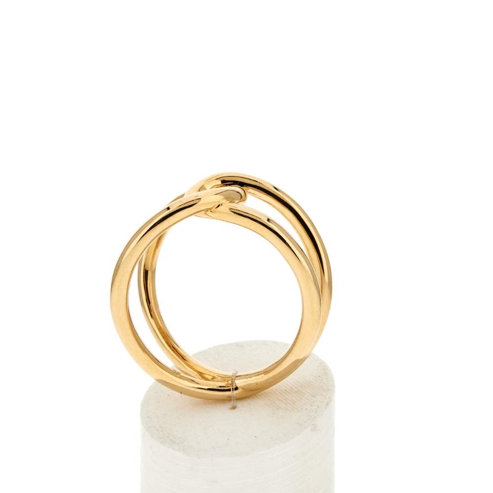 Bague plaqué or jaune - vue 2