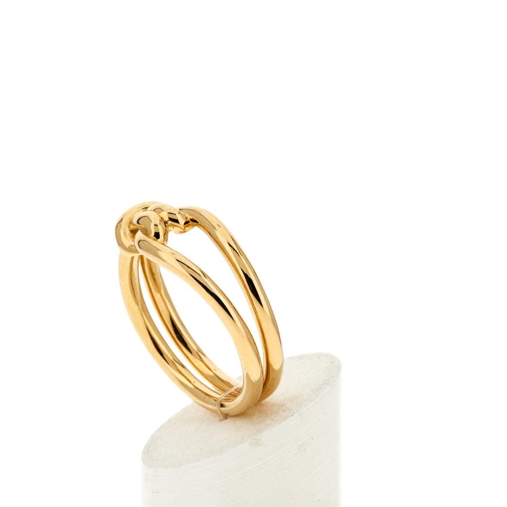 Bague plaqué or jaune - vue 5