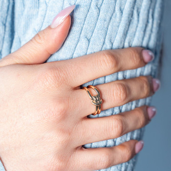 Bague plaqué or jaune