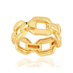 Bague plaqué or jaune - vue 1