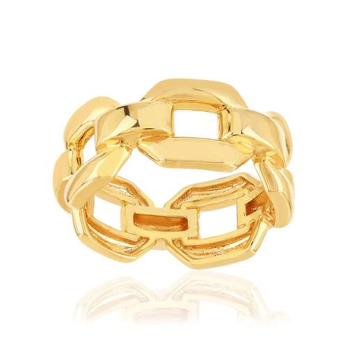 Bague plaqué or jaune