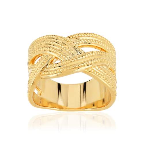 Bague plaqué or jaune