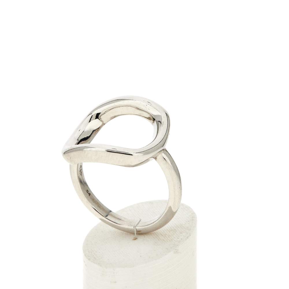 Bague argent - vue 3