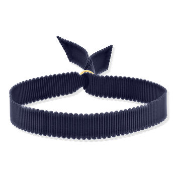 Bracelet ruban marine 21cm