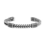 Bracelet jonc argent 925 65mm - vue 1