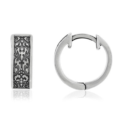 Creool à l'unité zilver 925