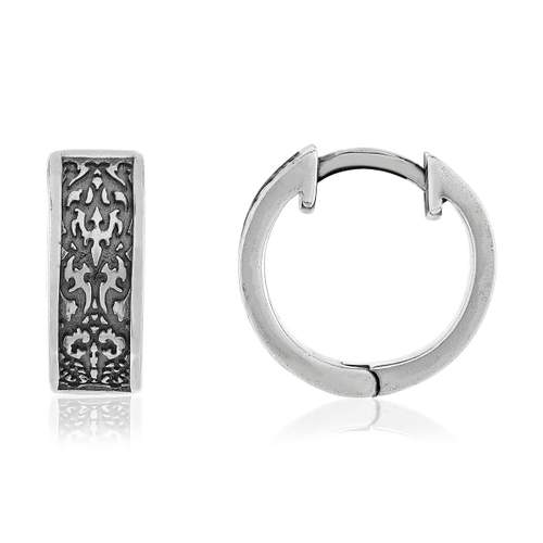 Créole à l'unité argent 925