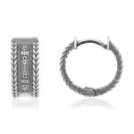 Créole à l'unité argent 925 - vue 1