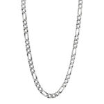 Collier argent 925 maille Figaro 50cm - vue 2