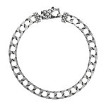 Bracelet argent 925 maille cheval 20cm - vue 1