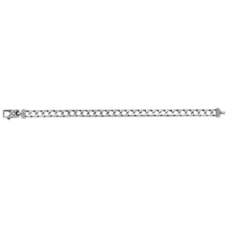 Bracelet argent 925 maille cheval 20cm - vue 2