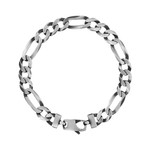 Bracelet argent 925 maille Figaro 20cm - vue 1