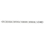 Bracelet argent 925 maille Figaro 20cm - vue 2