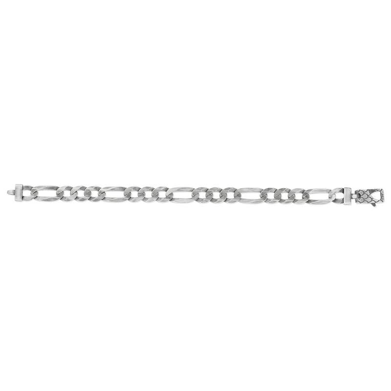 Bracelet argent 925 maille Figaro 20cm - vue 2