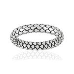 Bague argent 925 écailles - vue 1