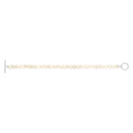Bracelet perles d'eau douce et argent 925 18.5cm - vue 2
