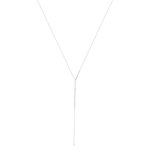 Collier argent 925 zirconias 48cm - vue 1