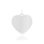 Pendentif argent 925 coeur - vue 1