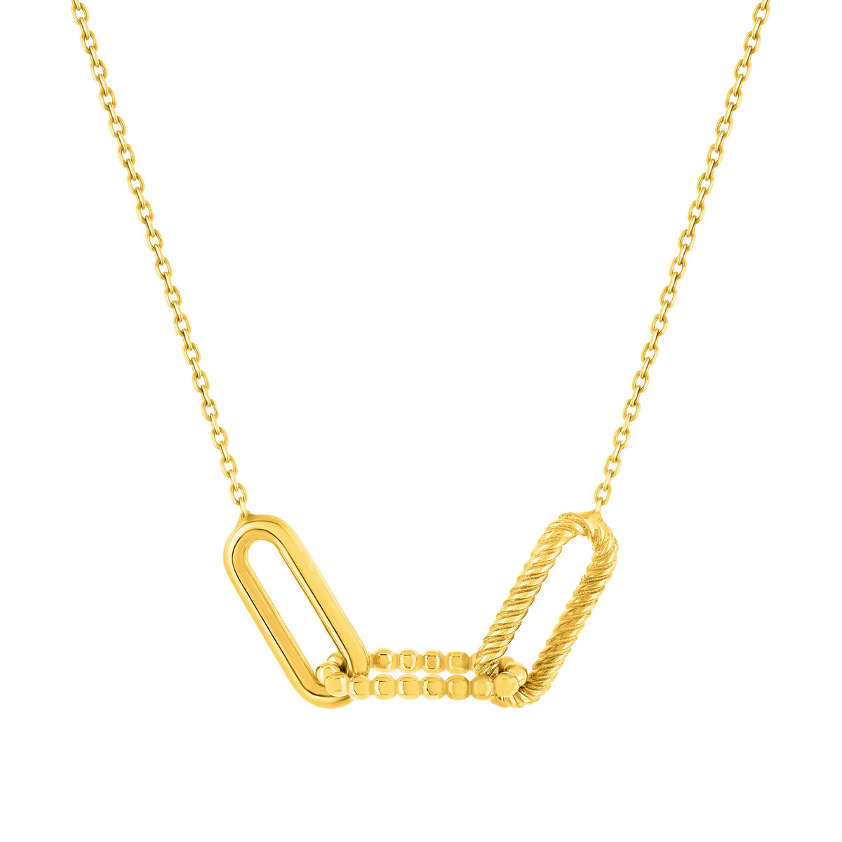 Collier or 375 jaune 45cm