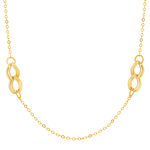 Collier or 375 jaune 61cm - vue 1