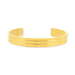 Bracelet jonc acier jaune - vue 1