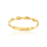Bague or 375 jaune - vue 1