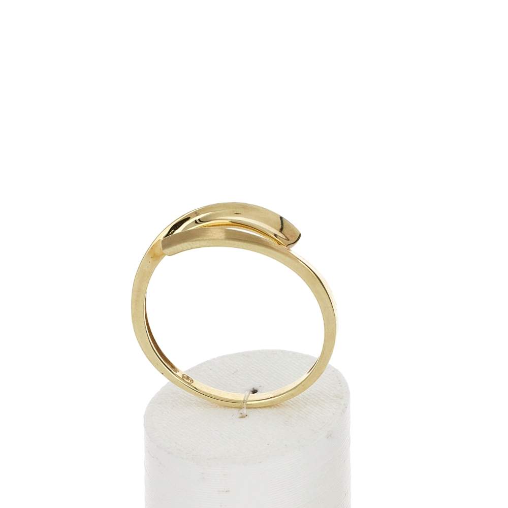 Bague or 375 jaune - vue 2