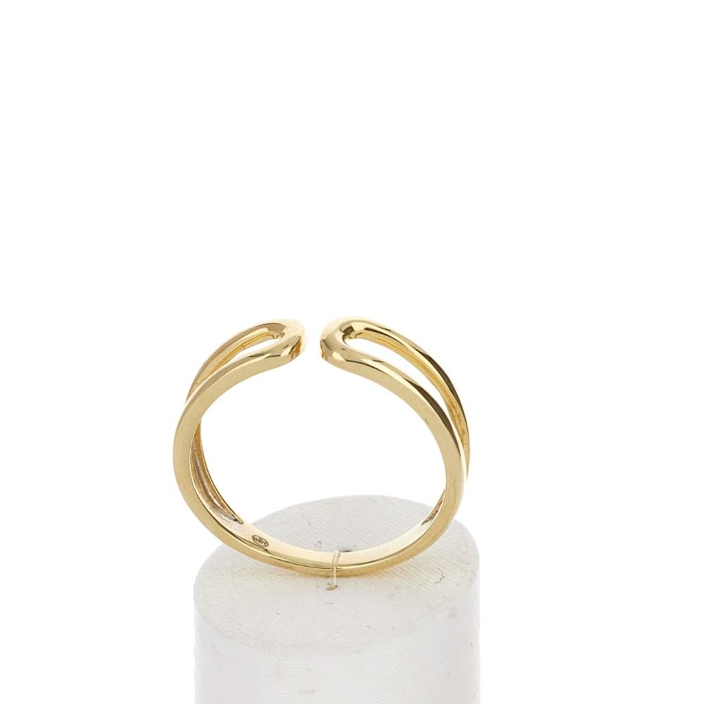 Bague or 375 jaune - vue 2