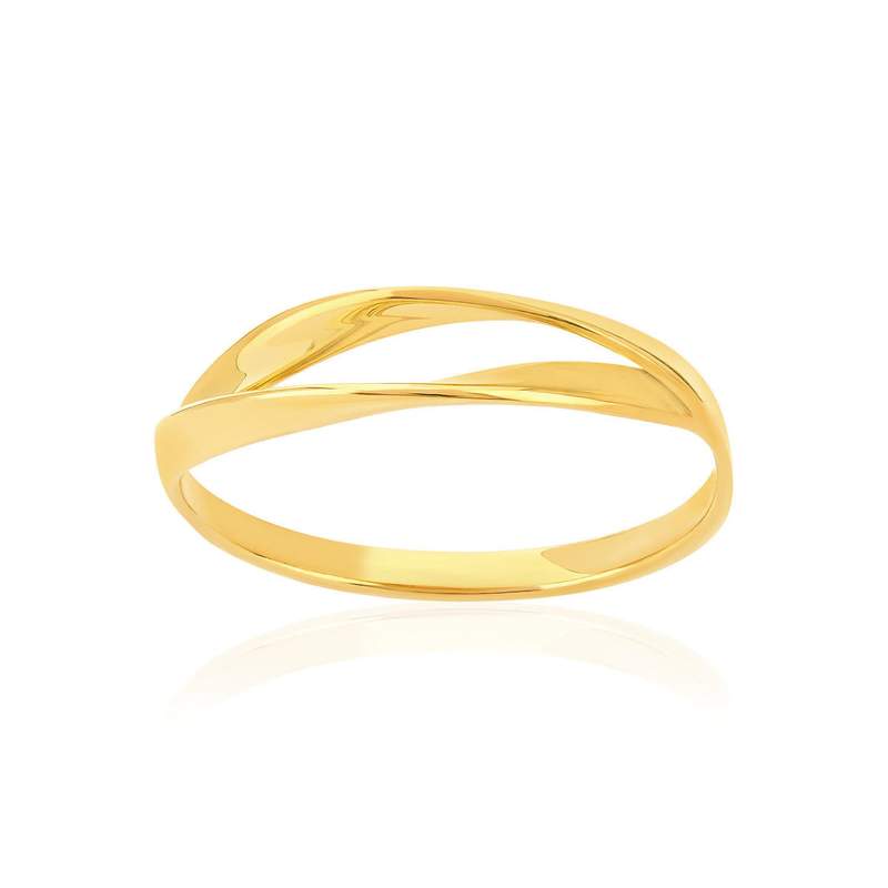 Bague or 375 jaune - vue 1