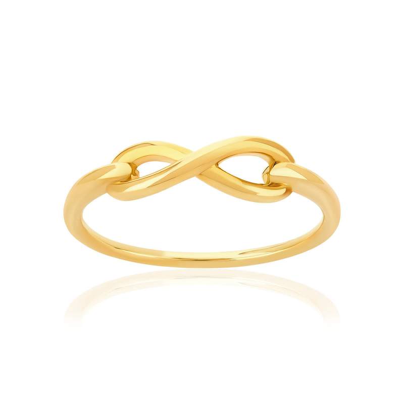 Bague or 375 jaune - vue 1