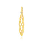 Pendentif or 375 jaune - vue 1