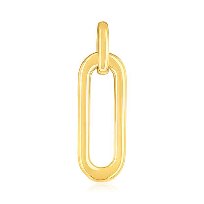 Pendentif or 375 jaune