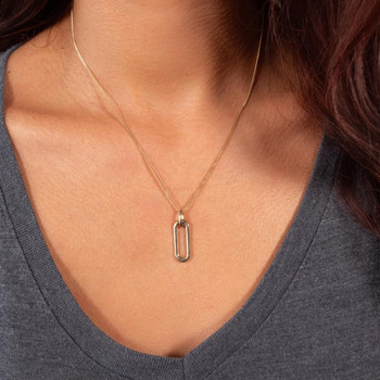 Pendentif or 375 jaune