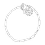 Bracelet acier 20 cm - vue 1