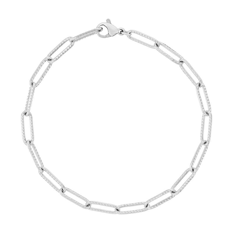 Bracelet acier 17 cm - vue 1