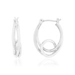 Créoles acier - vue 1