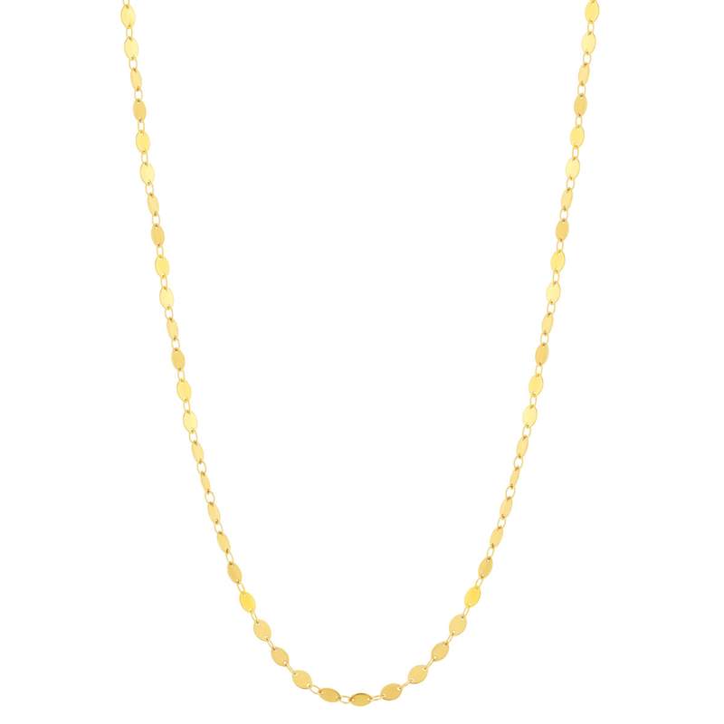 Collier acier doré 45cm - vue 2