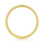 Alliance or 750 jaune tour complet diamants 0.50 ct 2.1mm - vue 2