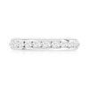 Alliance demi-tour or 750 blanc diamant - vue V3