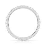 Alliance or 750 blanc diamant - vue 2