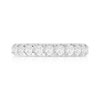 Alliance or 750 blanc tour complet diamants - vue V3
