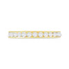 Alliance or 750 jaune diamant - vue V3