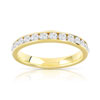 Alliance or 750 jaune diamant - vue V1