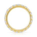 Alliance or 750 jaune diamant - vue 2