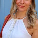 Gold-Plated Steel Earrings with Orange Agates - Worn Look 2