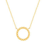 Collier or 375 jaune 44 cm - vue 1