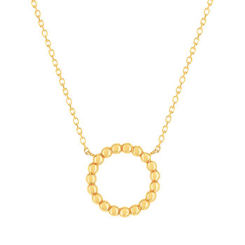 Gold necklace 375 yellow 44 cm
