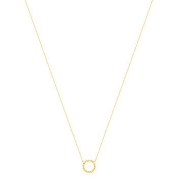 Gold necklace 375 yellow 44 cm