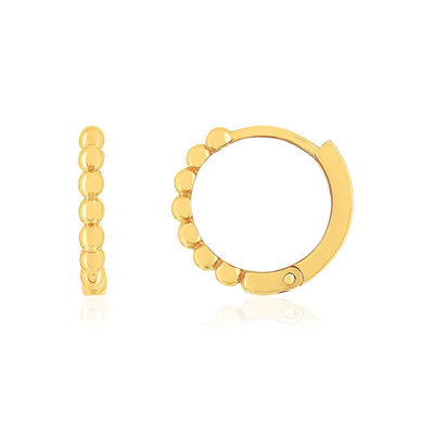 Créoles or 375 jaune - vue 1